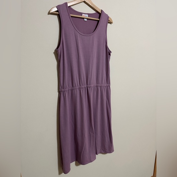 LuLaRoe Lilac Dress - Picture 4 of 5